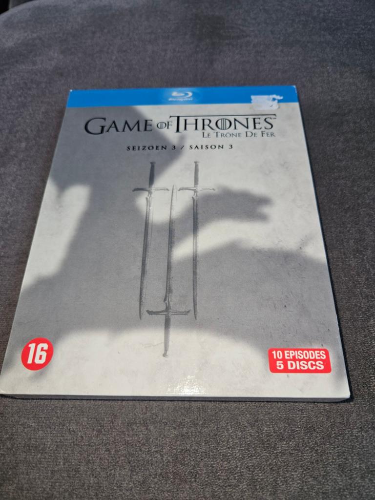 Game of thrones seizoen 3 - bluray, Ophalen of Verzenden, Zo goed als nieuw, Tv en Series