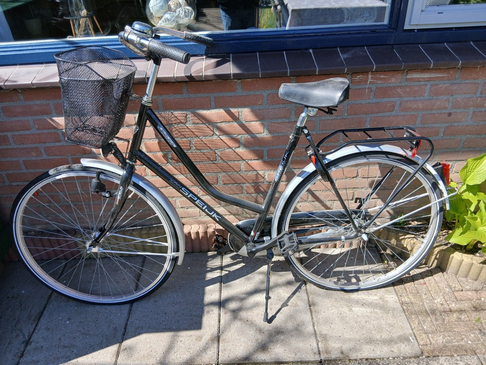 Damesfiets Speijk met mandje en bagagedrager ZGAN, Ophalen of Verzenden, Zo goed als nieuw, Overige merken
