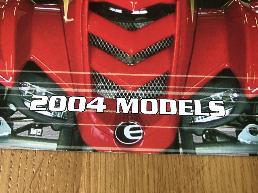 Br.003 / Eton Quad [modellen 2004], Ophalen of Verzenden, Zo goed als nieuw, Folder