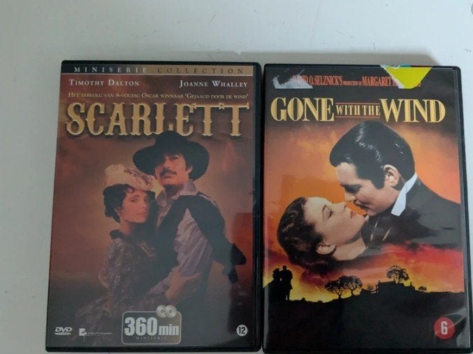 DVD Scrarlett + Gone with the Wind, Cd's en Dvd's, Dvd's | Klassiekers, Engels, Alle leeftijden, Nederlands, Drama