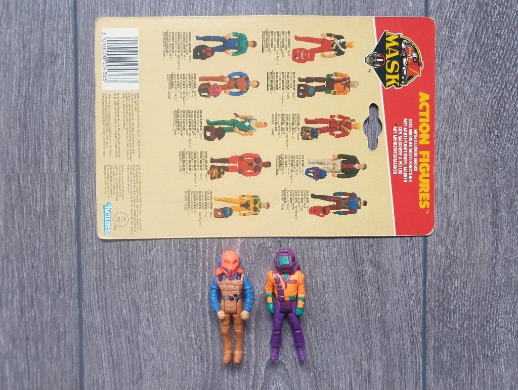 M.A.S.K. – Miles Mayhem & Nash Gorey EU Figure Pack – Kenner, Ophalen of Verzenden, Gebruikt