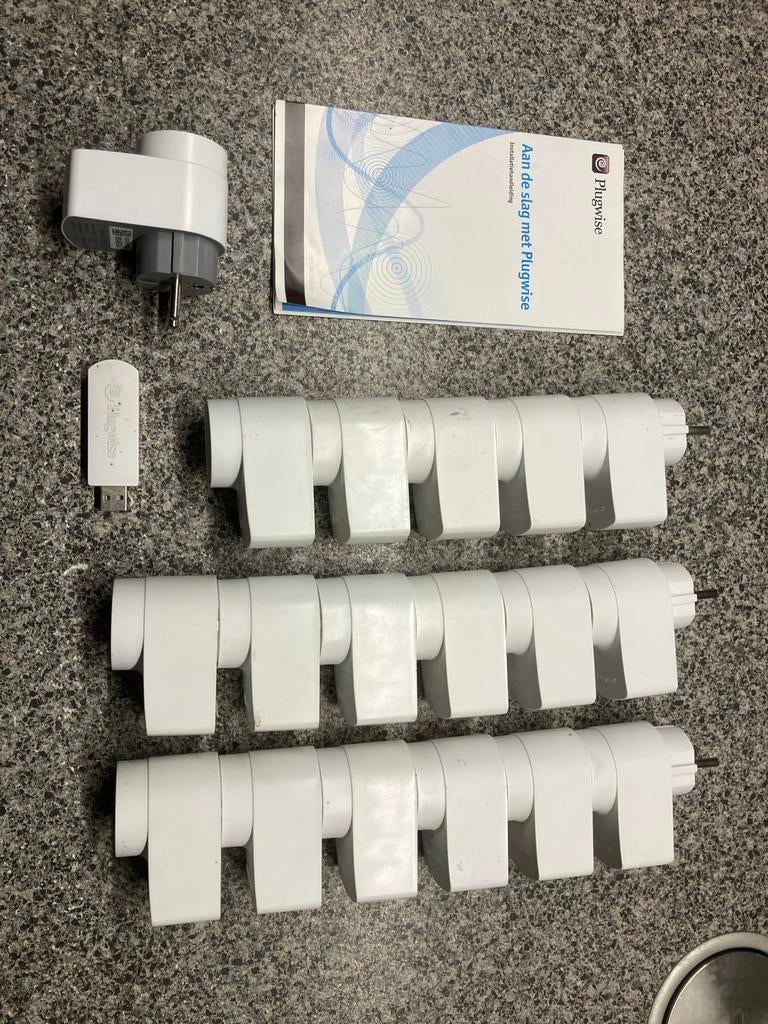 Plugwise Home Automation Set - 17+1 Stekkers & USB Stick, Ophalen of Verzenden, Gebruikt