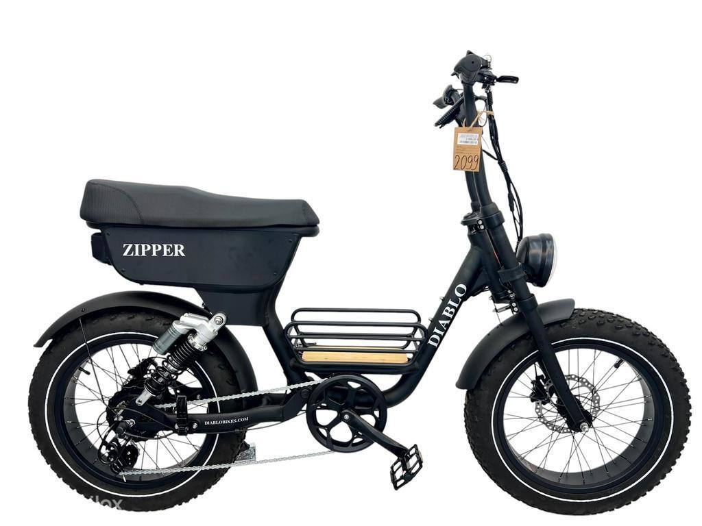 E-BIKE DIABLO ZIPPER 15 Ah,48V 20"/7ver - Garantie/Levering, Fietsen en Brommers, Overige merken, 9713 Bv Groningen, Nieuw, Facebikenl@gmail.com