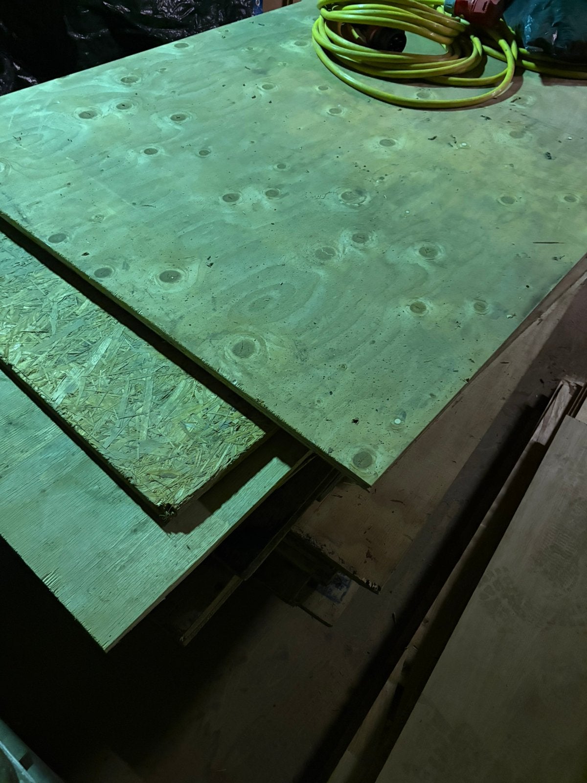 Diverse afmetingen plywood, Ophalen, Gebruikt, Minder dan 25 mm, Plank