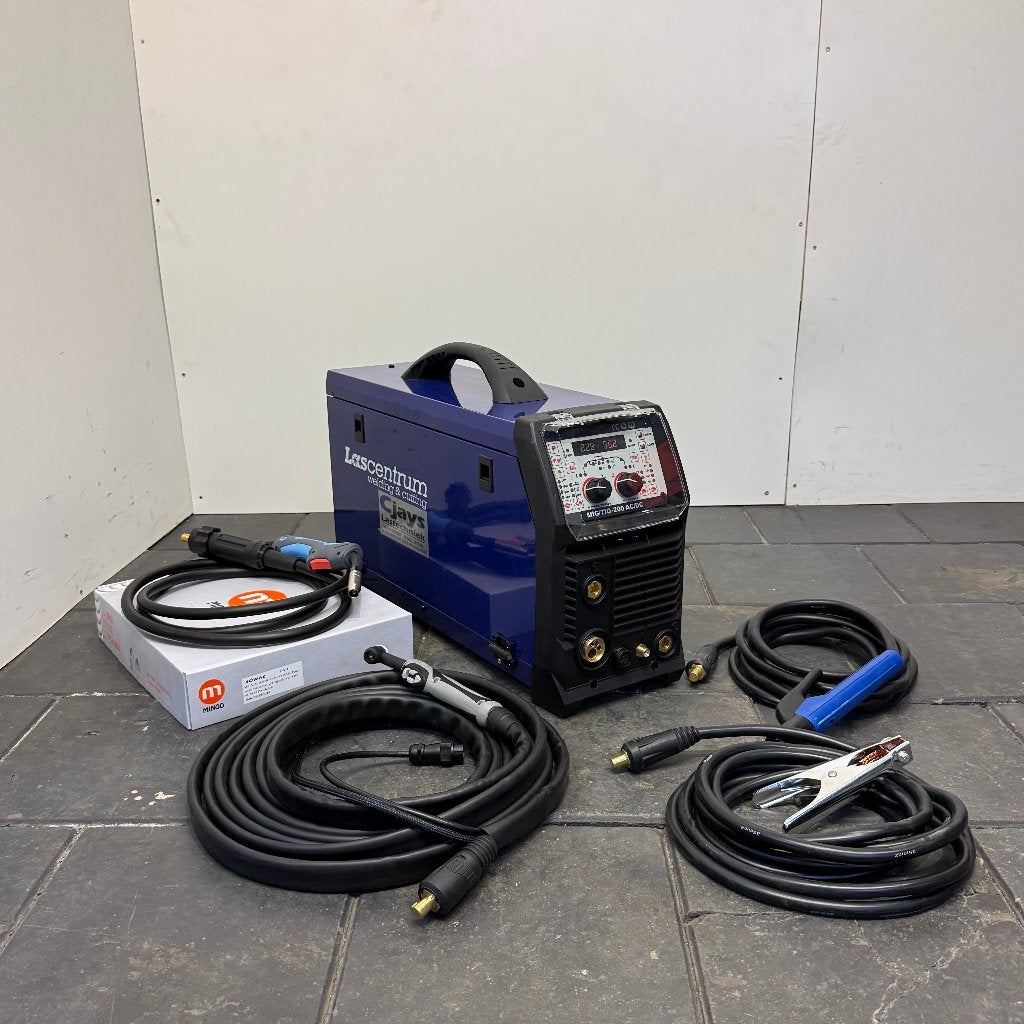 Ongebruikt Lascentrum MIG/TIG 200 ACDC Lasapparaat 230 Volt, Nieuwland Parc 1, 2952 DA Alblasserdam, Nieuw, Lascentrum, Tig