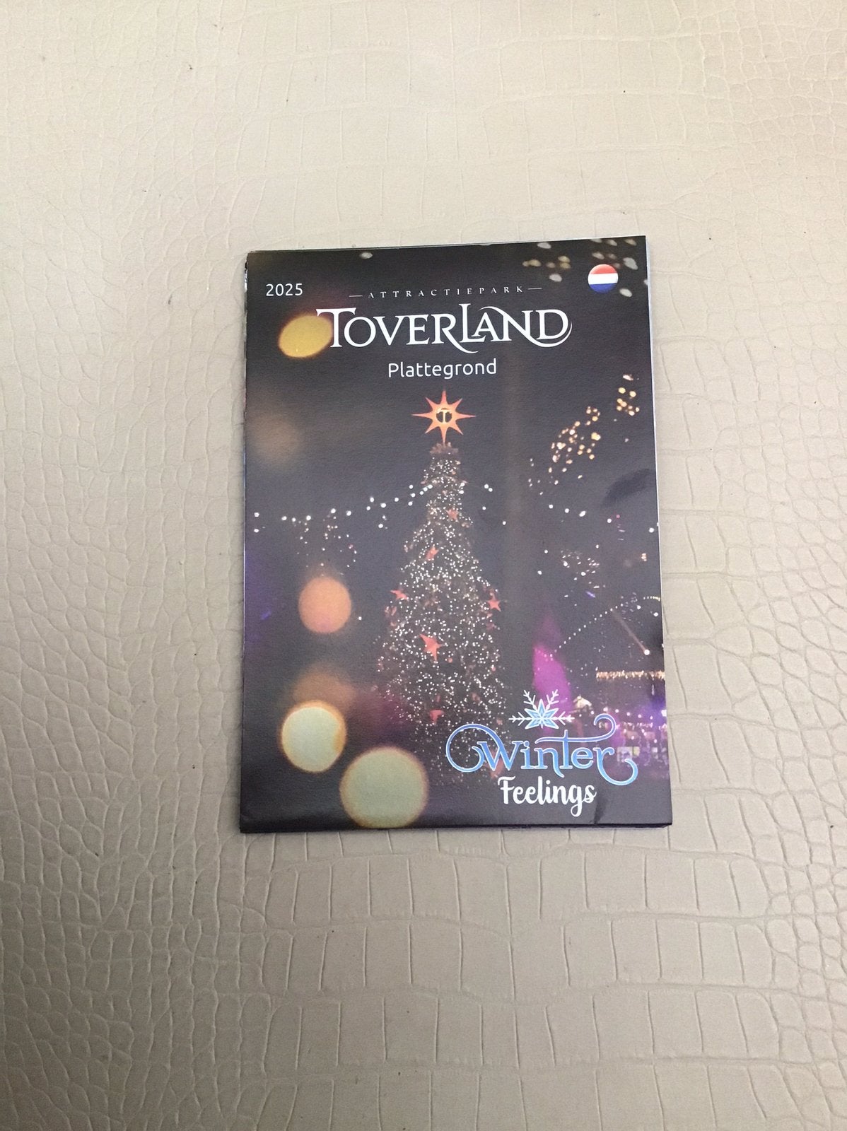 Plattegrond,,winterfeelings,,toverland 2025, Verzamelen, Ophalen of Verzenden, Nieuw