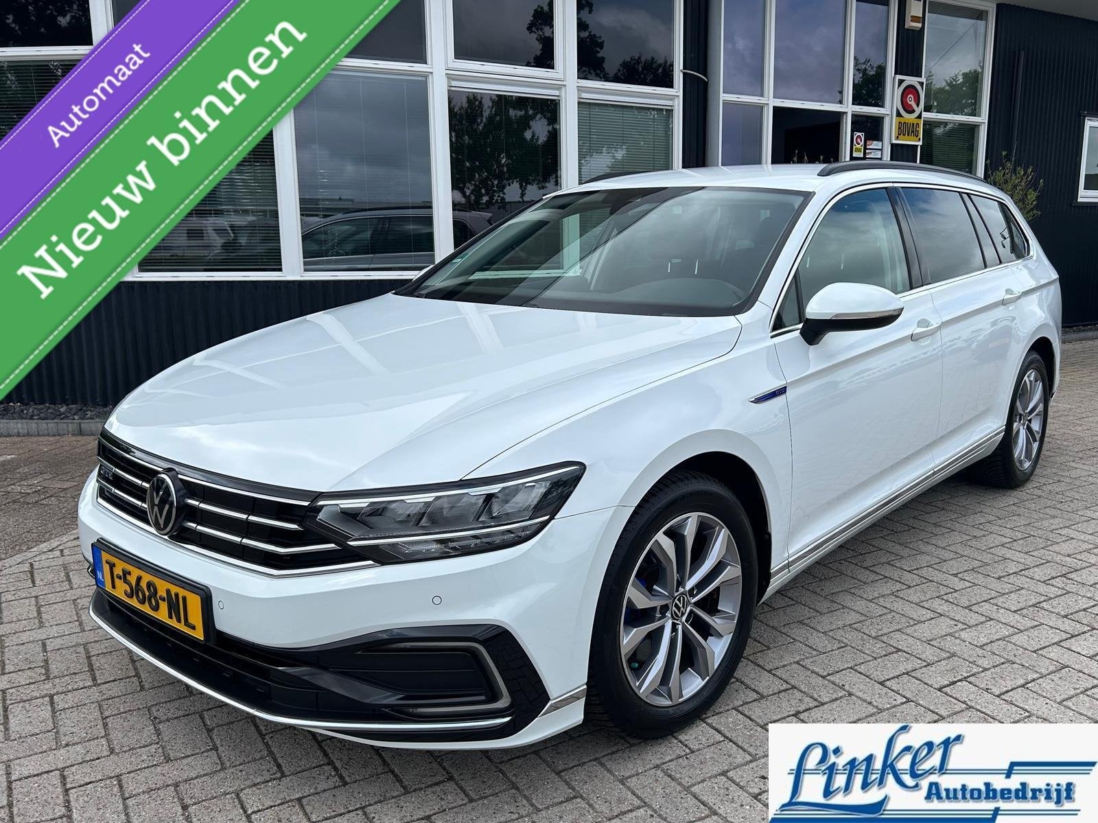 Volkswagen Passat Variant 1.4 TSI PHEV GTE Business| Trekhaa, Gebruikt, 4 cilinders, Met garantie (alle), Wit