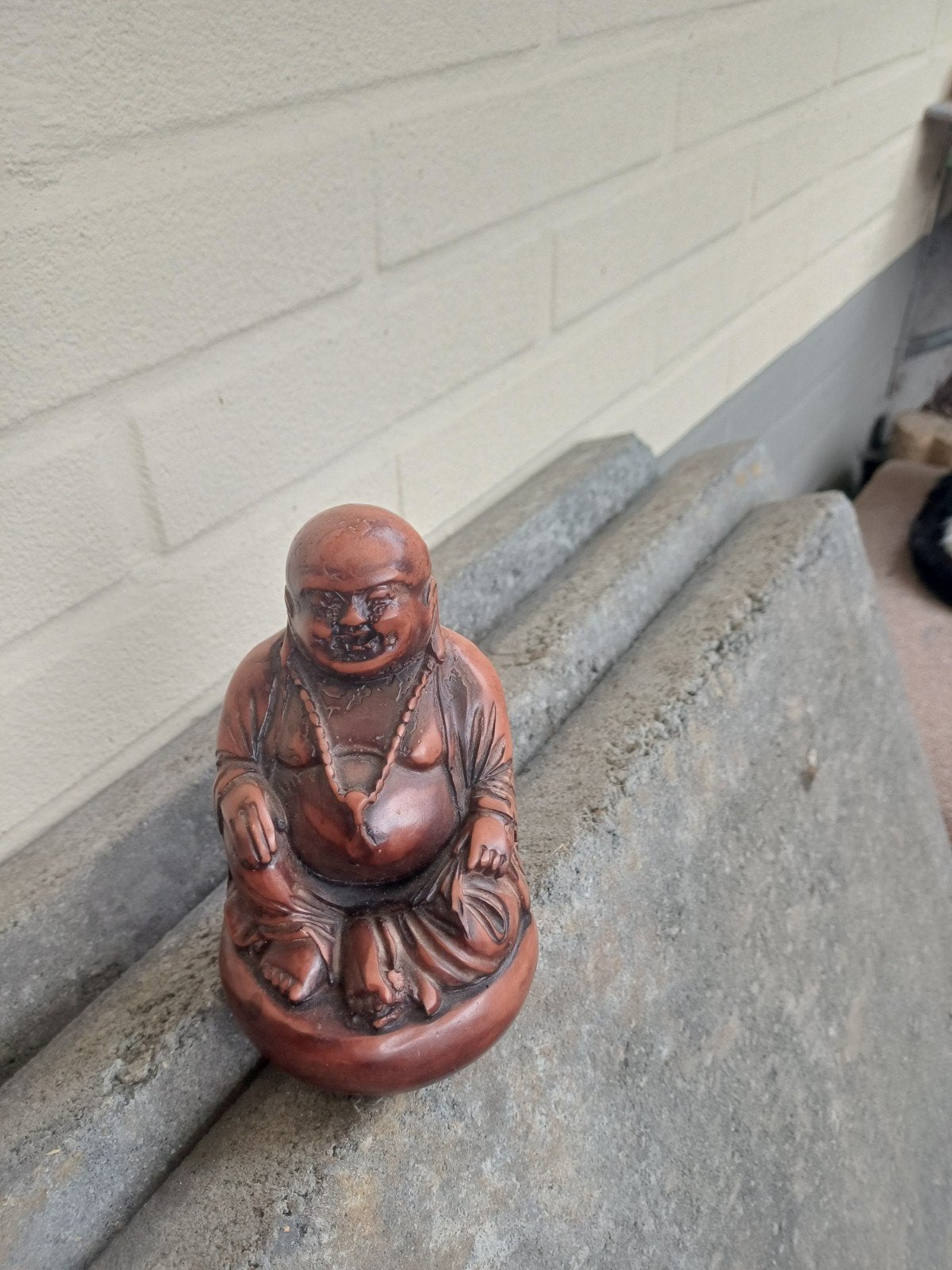 happy boeddha zie foto's, Ophalen, Zo goed als nieuw