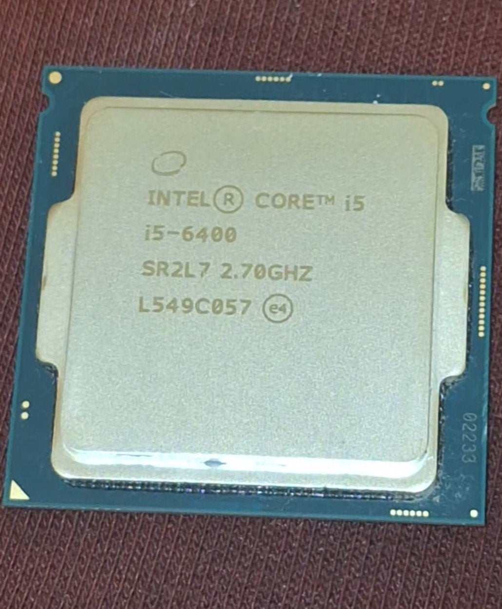 Intel Core i5-6400, Computers en Software, 2 tot 3 Ghz, Zo goed als nieuw, Intel Core i5, Verzenden