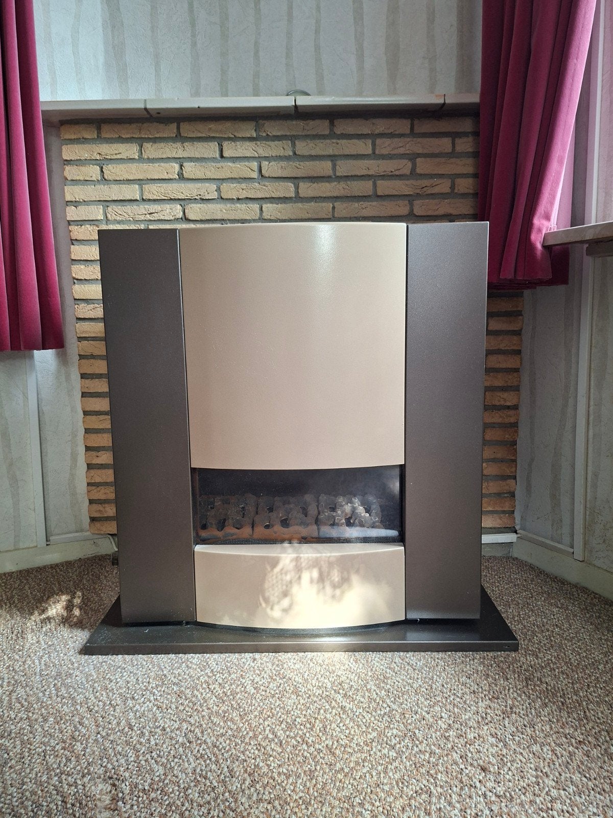 Gaskachel, Ophalen, Gebruikt, Gas, Vrijstaand