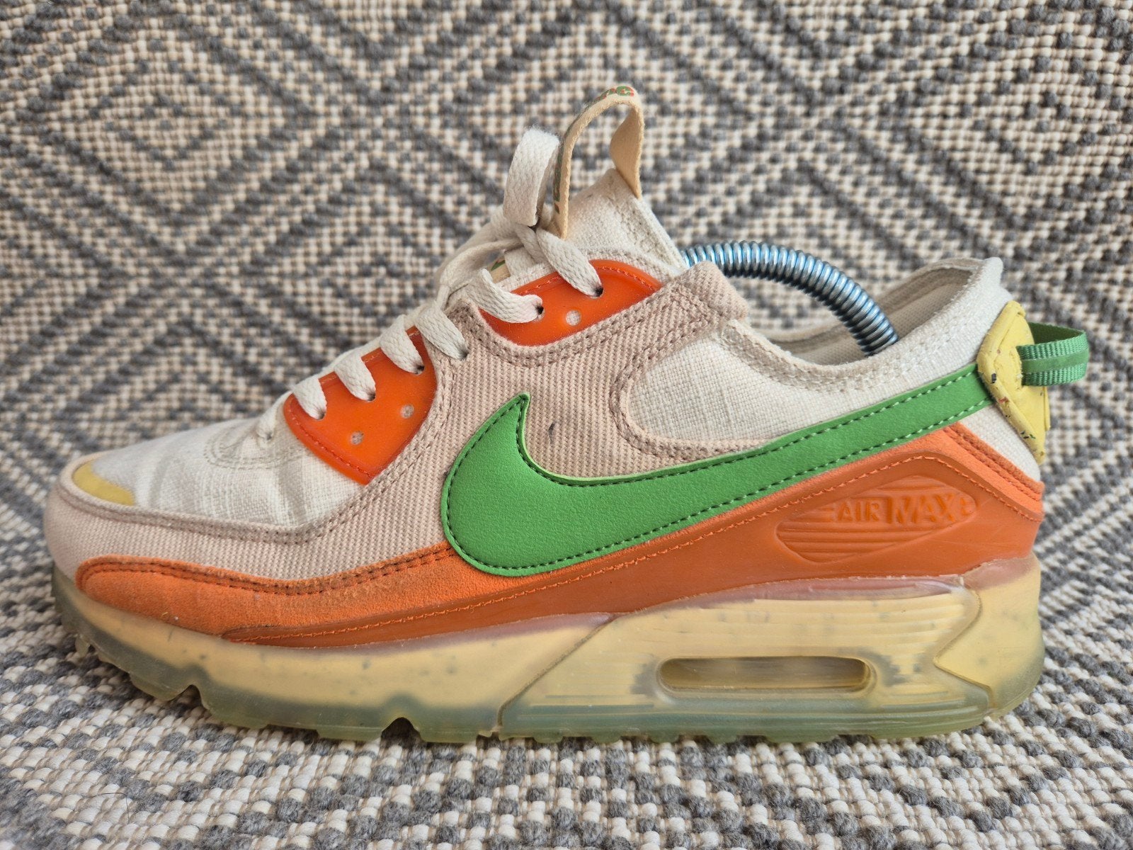 Nike Air Max 90 Terrascape Tan Orange Green 42.5, Kleding | Heren, Schoenen, Overige kleuren, Nike, Ophalen of Verzenden, Sneakers of Gympen