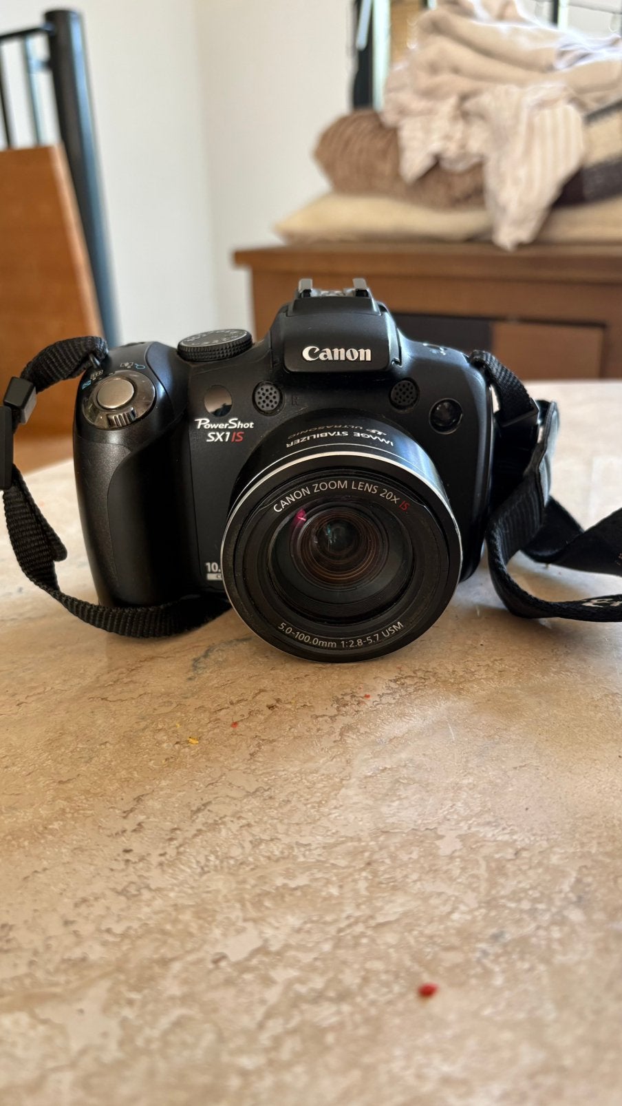 Canon Powershot SX1 IS, Canon, Ophalen of Verzenden, Zo goed als nieuw, Zwart