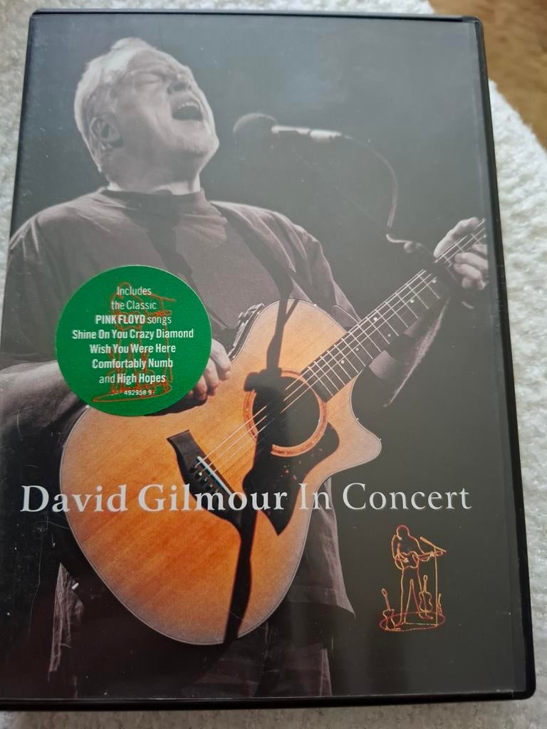 David Gilmour in concert, Cd's en Dvd's, Alle leeftijden, Ophalen of Verzenden, Zo goed als nieuw