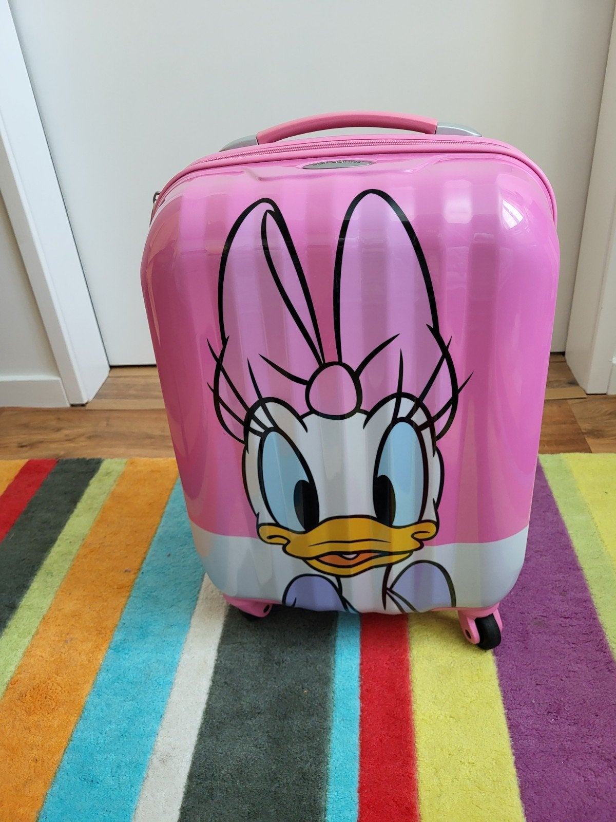 Kinderkoffer Samsonite Katrin Daisy Duck rose, Ophalen, Gebruikt, Hard kunststof, Minder dan 50 cm