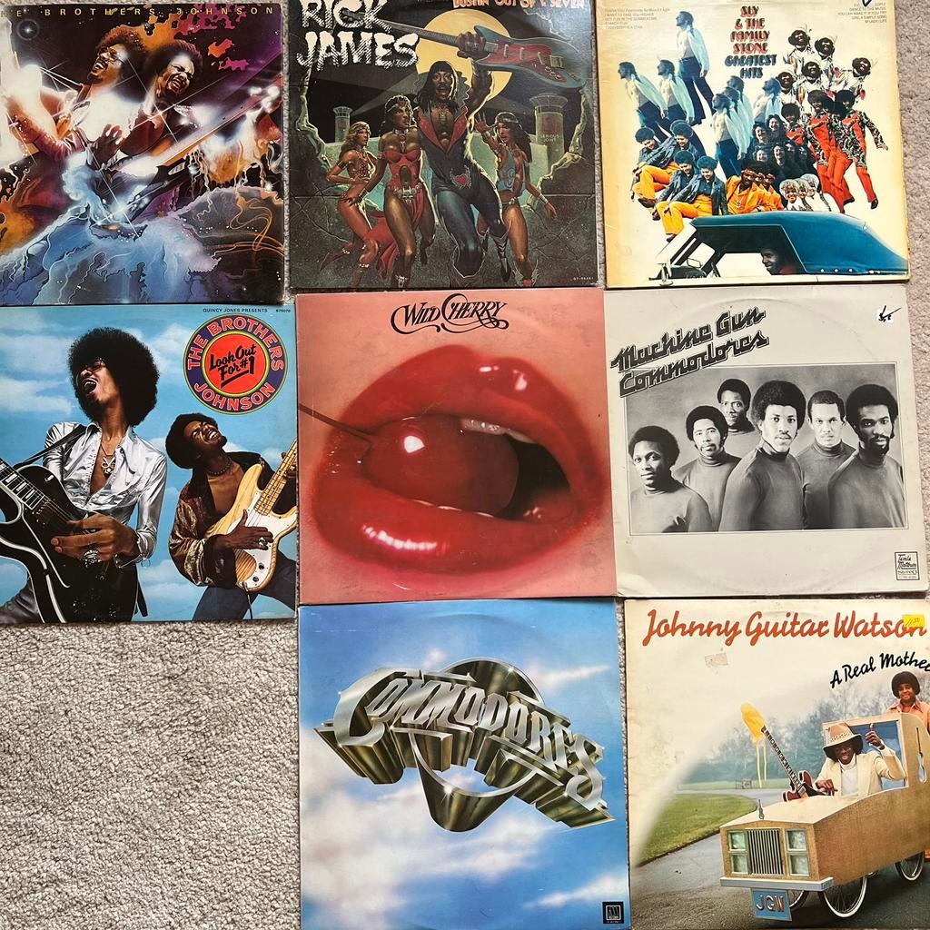 8 funk / soul elpees uit de jaren 70, Ophalen of Verzenden, Gebruikt, 12 inch