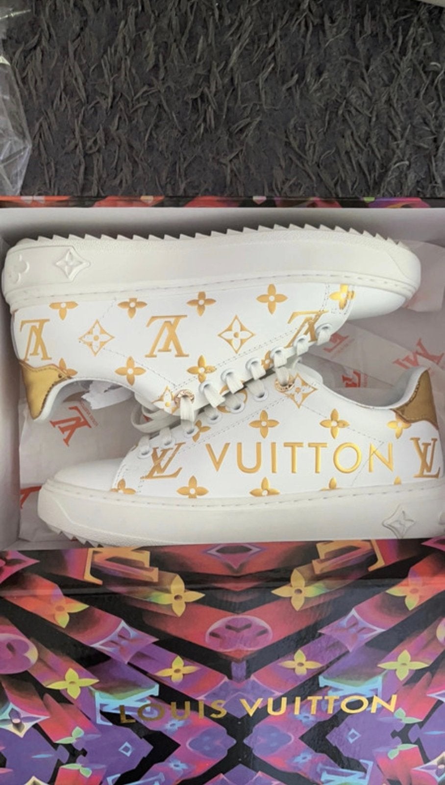 Lv sneakers limited edition, Ophalen of Verzenden, Zo goed als nieuw, Sneakers of Gympen