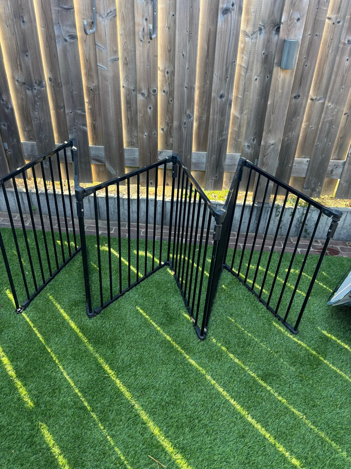 Speelbox / Speelhek / Mobiele box / Kinderhek, Kinderen en Baby's, Traphekjes, Ophalen, Metaal of IJzer, 100 tot 115 cm, Klemhekje