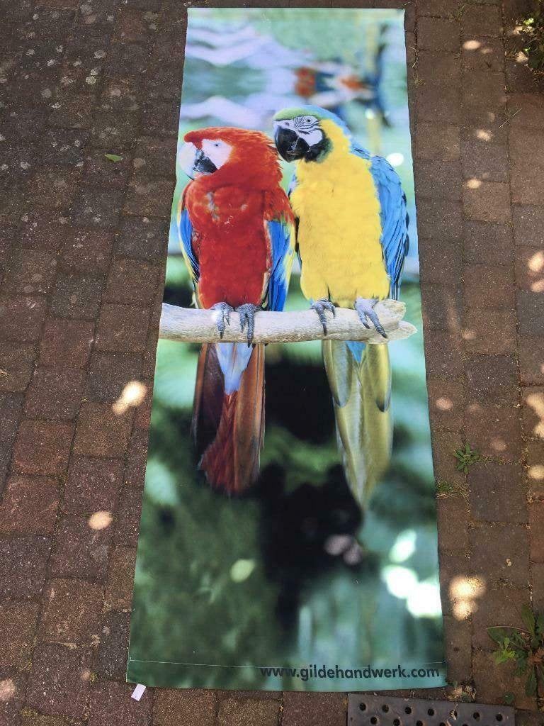 Decoratie doeken Papegaai / Ara 200x70cm NIEUW, Ophalen of Verzenden, Nieuw
