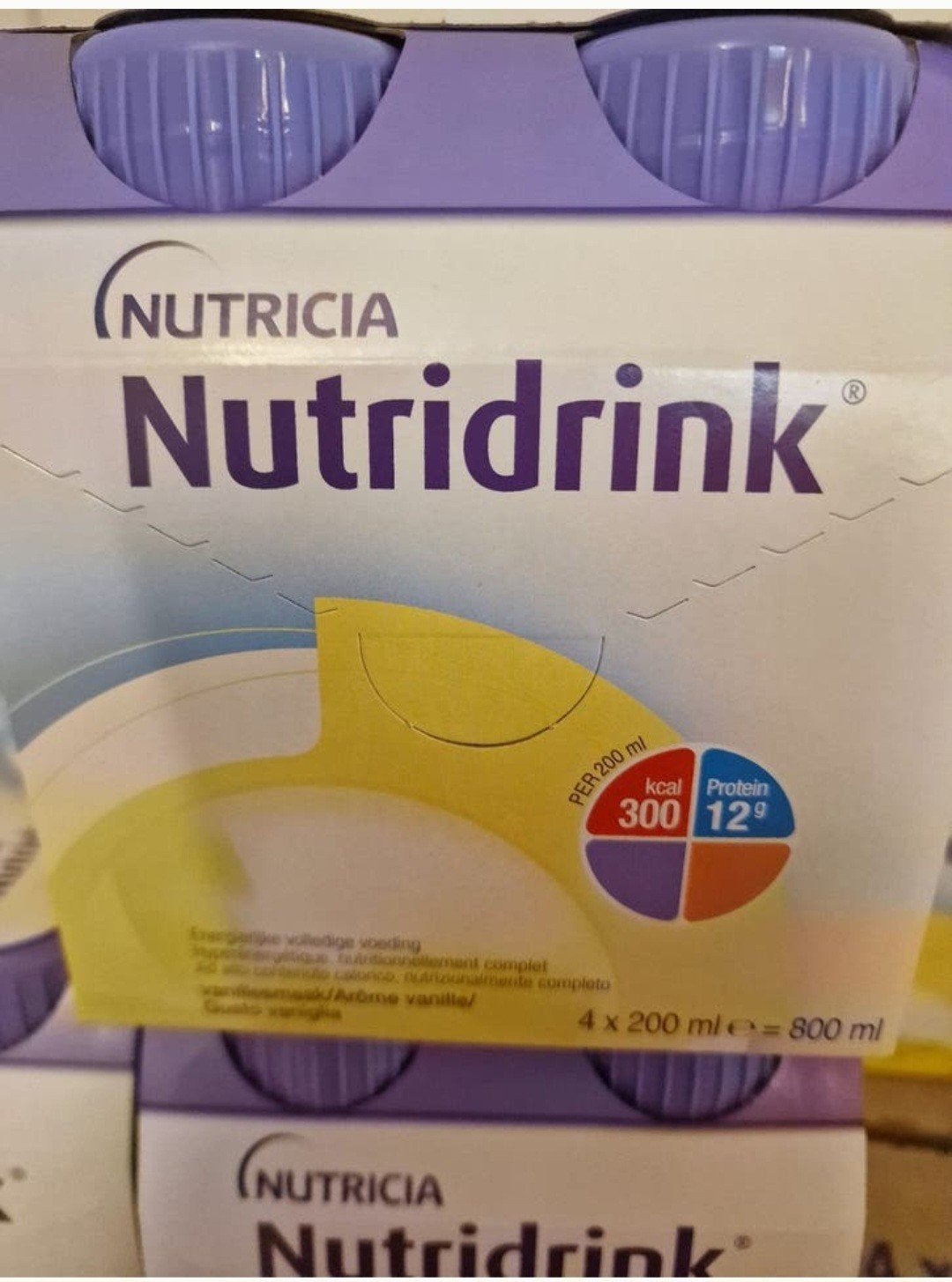nutridrink vanille per 4 flesjes €4,-, Diversen, Ophalen of Verzenden