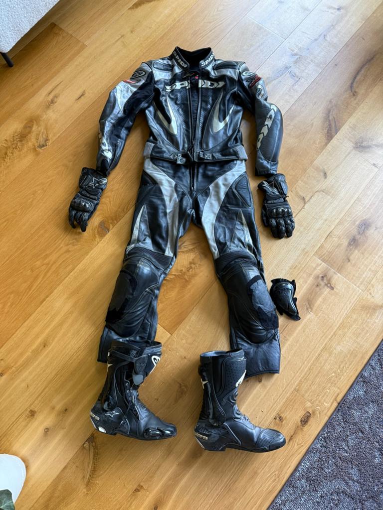 Motorpak Spidi heren maat 50, Motoren, Kleding | Motorkleding, Ophalen of Verzenden, Tweedehands, Heren, Combipak