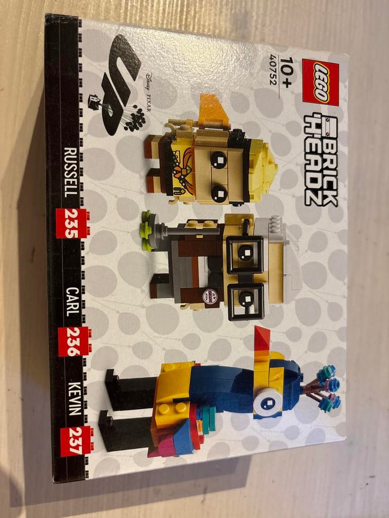LEGO BrickHeadz Disney Pixar Up (40752) - Russell, Carl, Kev, Ophalen of Verzenden, Zo goed als nieuw, Overige merken