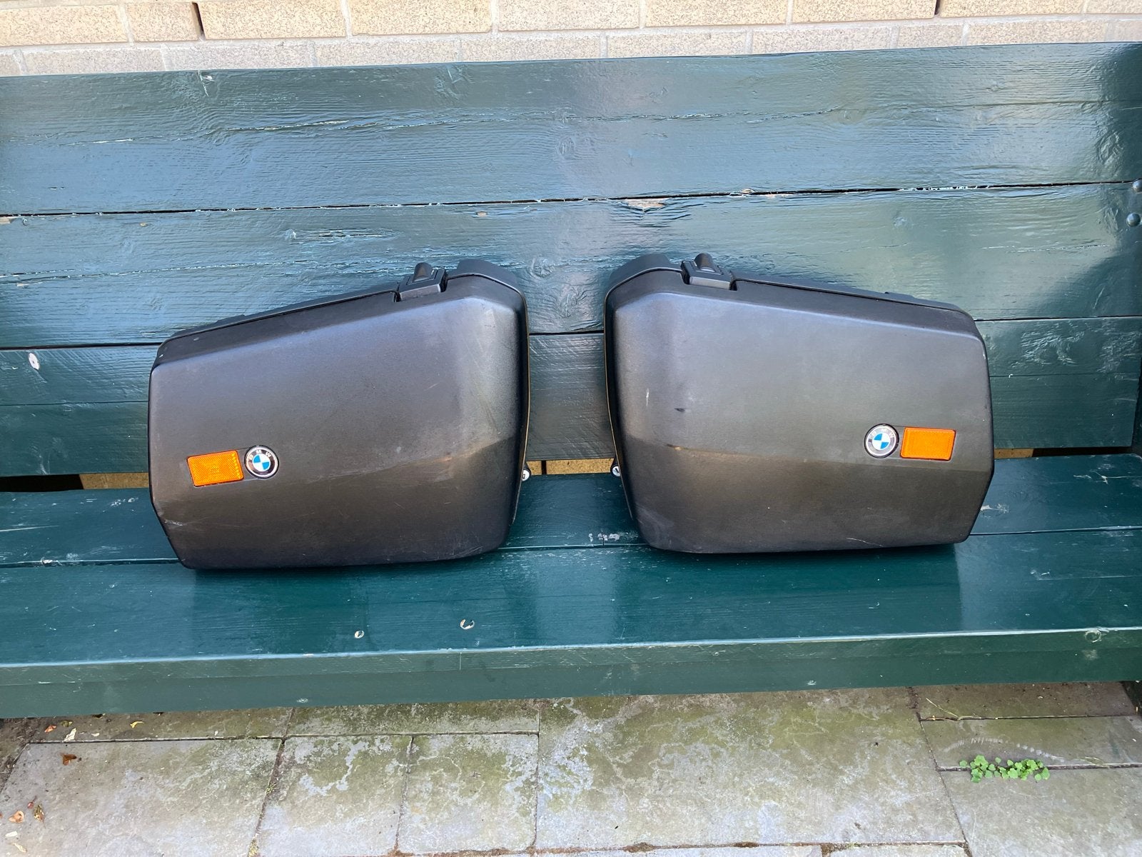 BMW Motorfiets Zijkoffers - Set van 2, Ophalen, Gebruikt