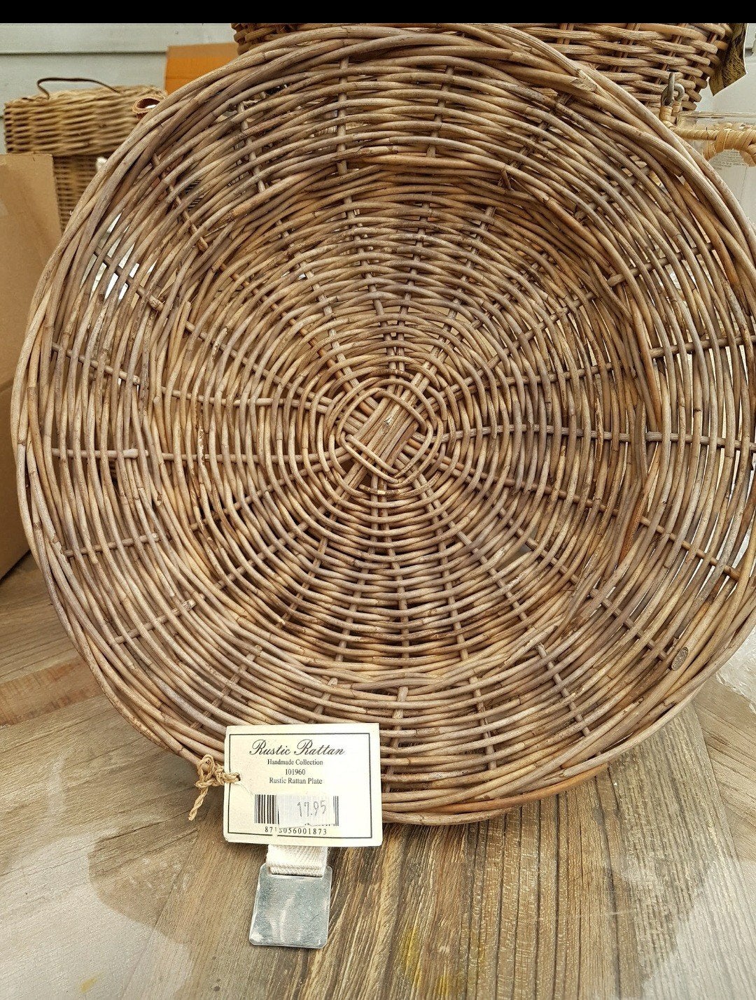 Riviera maison rustic rattan onderborden 45%, Ophalen, Nieuw, Overige stijlen, Bord(en)