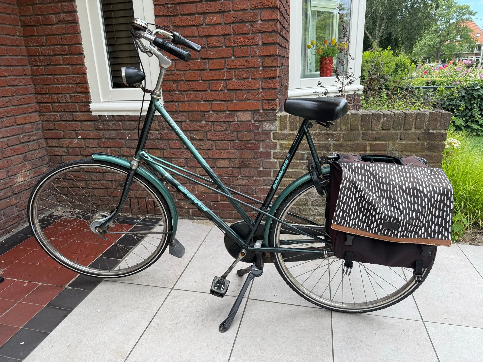 Batavus Moederfiets met 3 versnellingen en terugtraprem, Ophalen, Terugtraprem, Gebruikt, Batavus