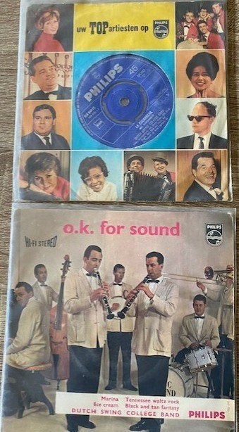 RitaReys/NewOrleansSyncopators/EricKranzDixielandPipers/Dutc, 7 inch, Ophalen of Verzenden, Zo goed als nieuw, EP