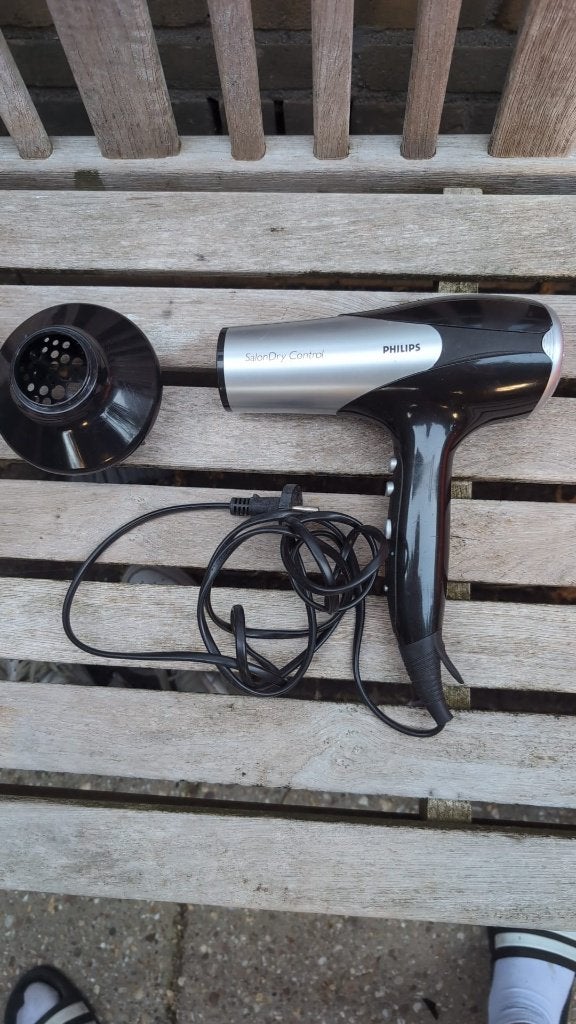Philips SalonDry Control Föhn met Krulzetter, Ophalen, Zo goed als nieuw, Haarverzorging