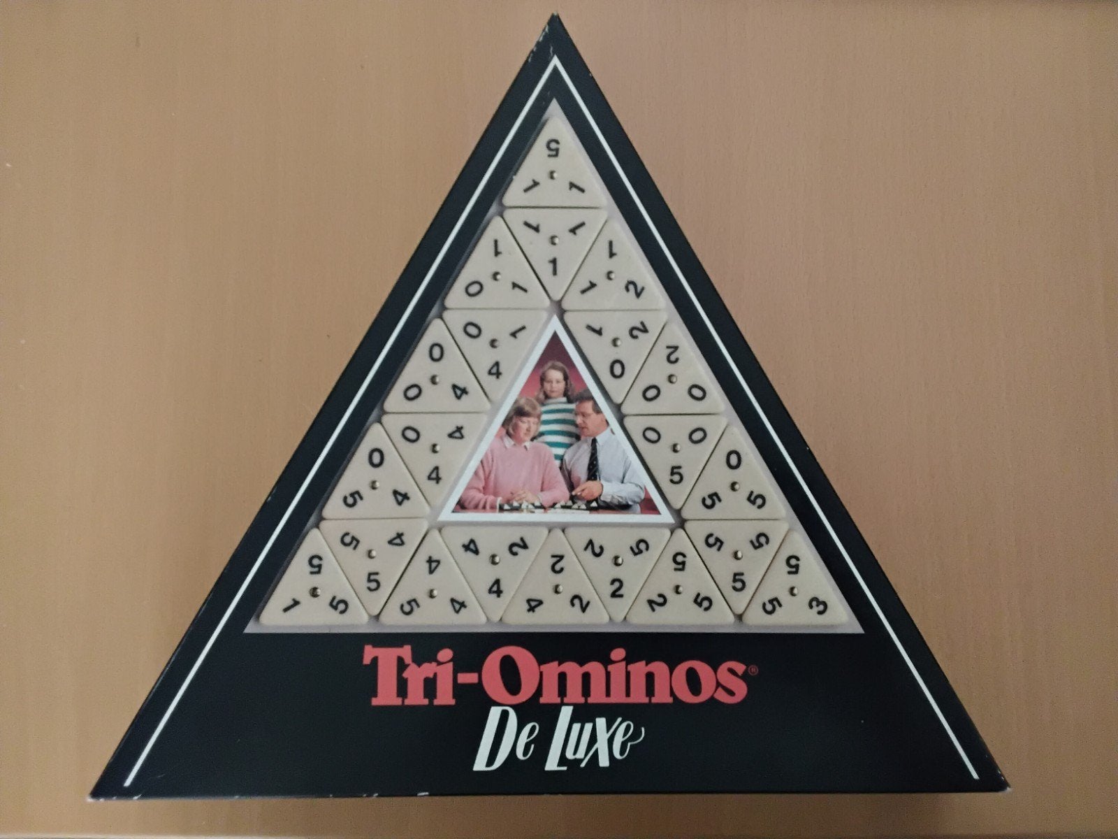 Tri-Ominos De Luxe - Compleet Gezelschapsspel, Ophalen of Verzenden