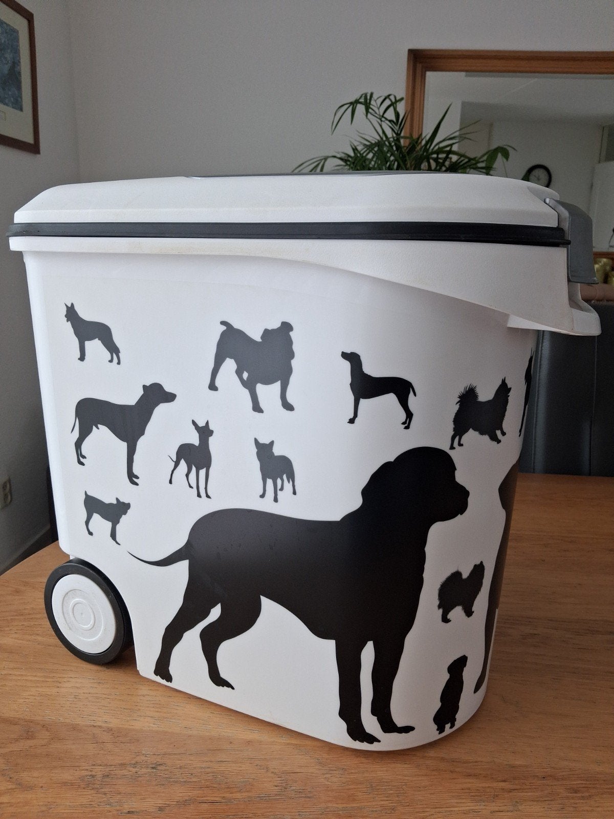 Curver voedselcontainer hond, Dieren en Toebehoren, Ophalen, Gebruikt