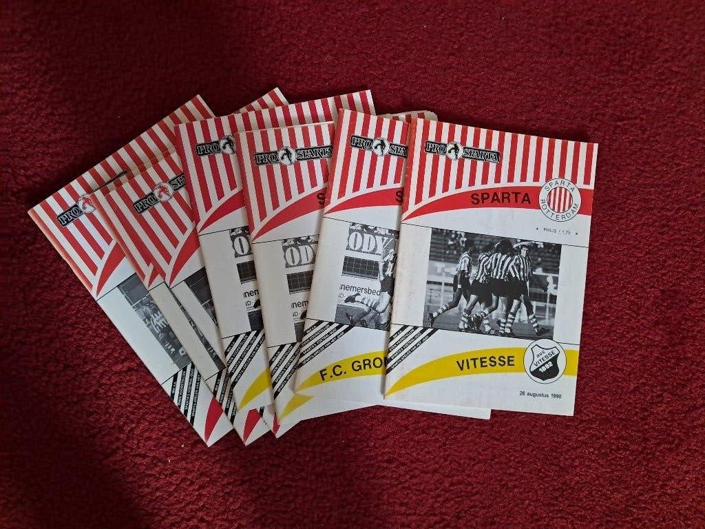Sparta Rotterdam 1990/1991, Ophalen of Verzenden, Zo goed als nieuw, Sparta, Boek of Tijdschrift