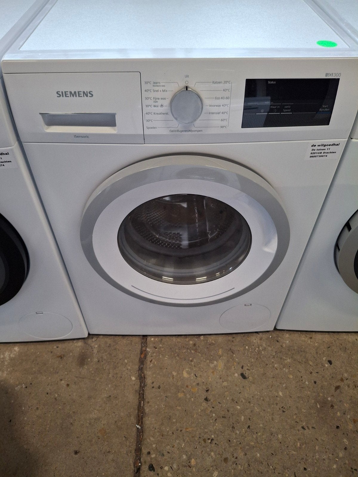 Siemens iQ300 Wasmachine WM14N075NL/41 - Zo goed als nieuw, Witgoed en Apparatuur, BSH Hausgeräte GmbH, Ophalen of Verzenden, Energieklasse A of zuiniger