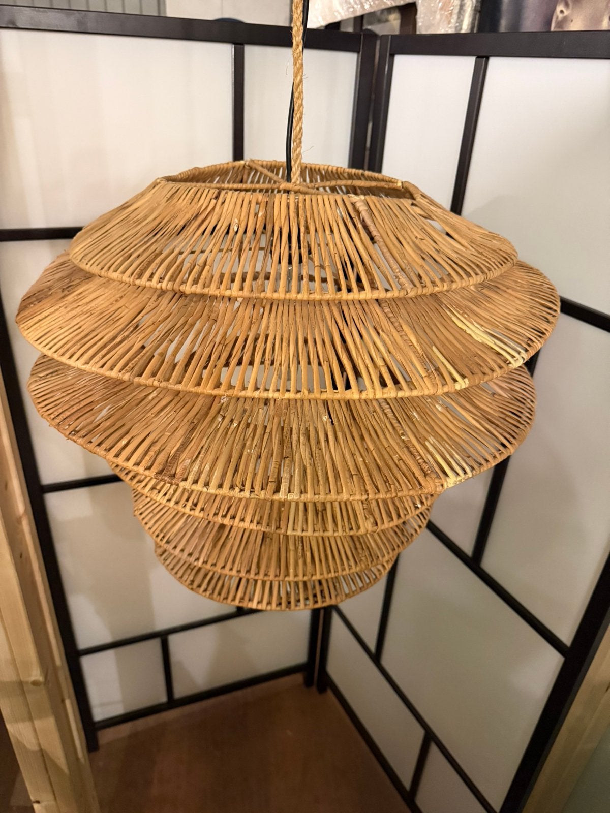 Hanglamp riviera maison, 1 kruk, Ophalen of Verzenden, Zo goed als nieuw, 60 tot 90 cm