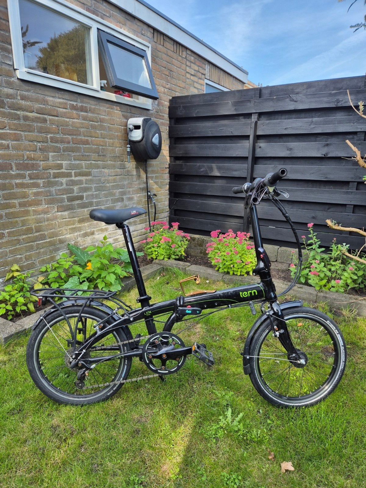 Tern Link p24h 24 versnellingen vouwfiets, 20 inch of meer, Gebruikt, Versnellingen, Totaal opvouwbaar