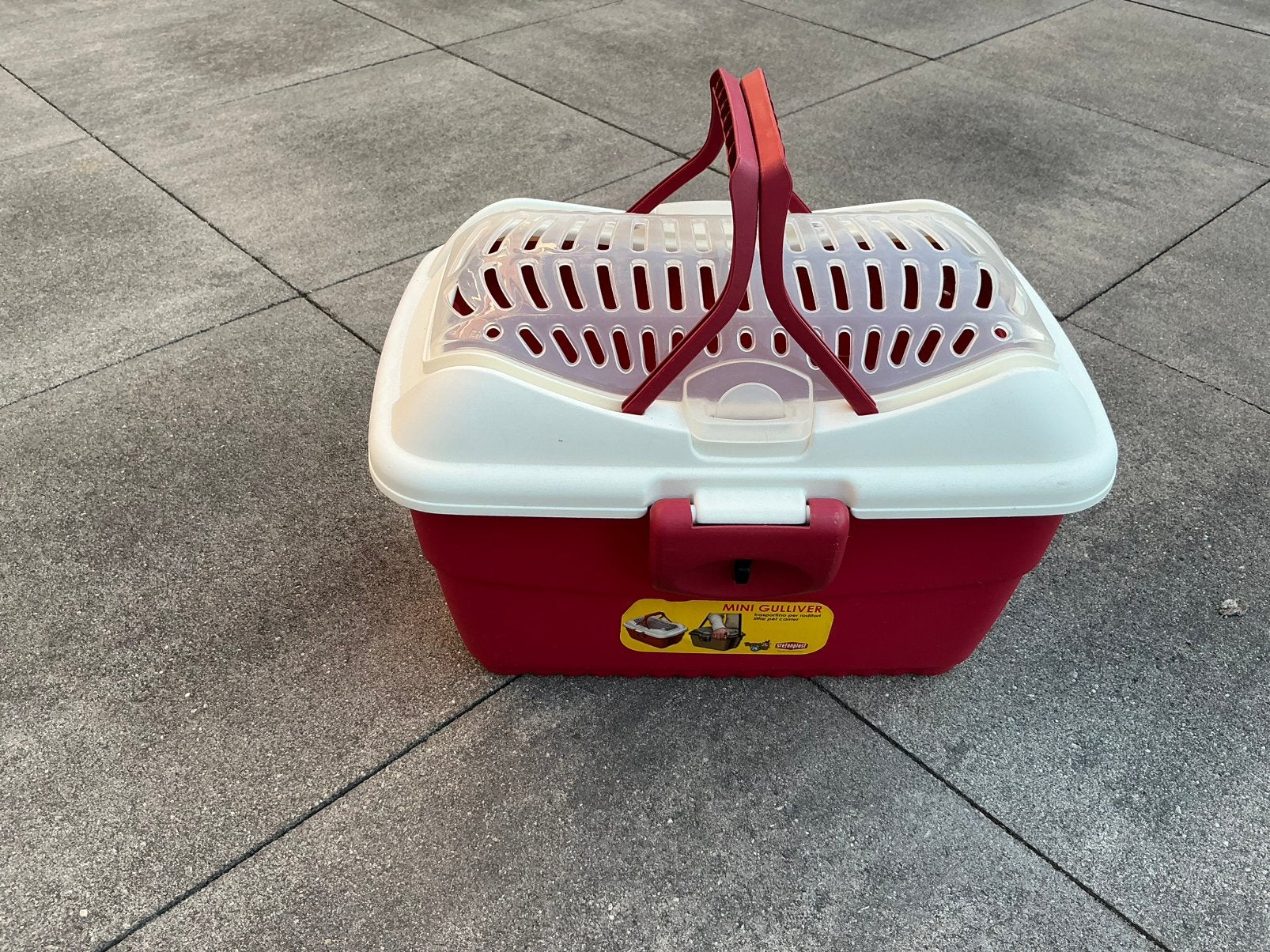 Reismandje, Dieren en Toebehoren, Ophalen, Gebruikt, Transportkoffer of -box