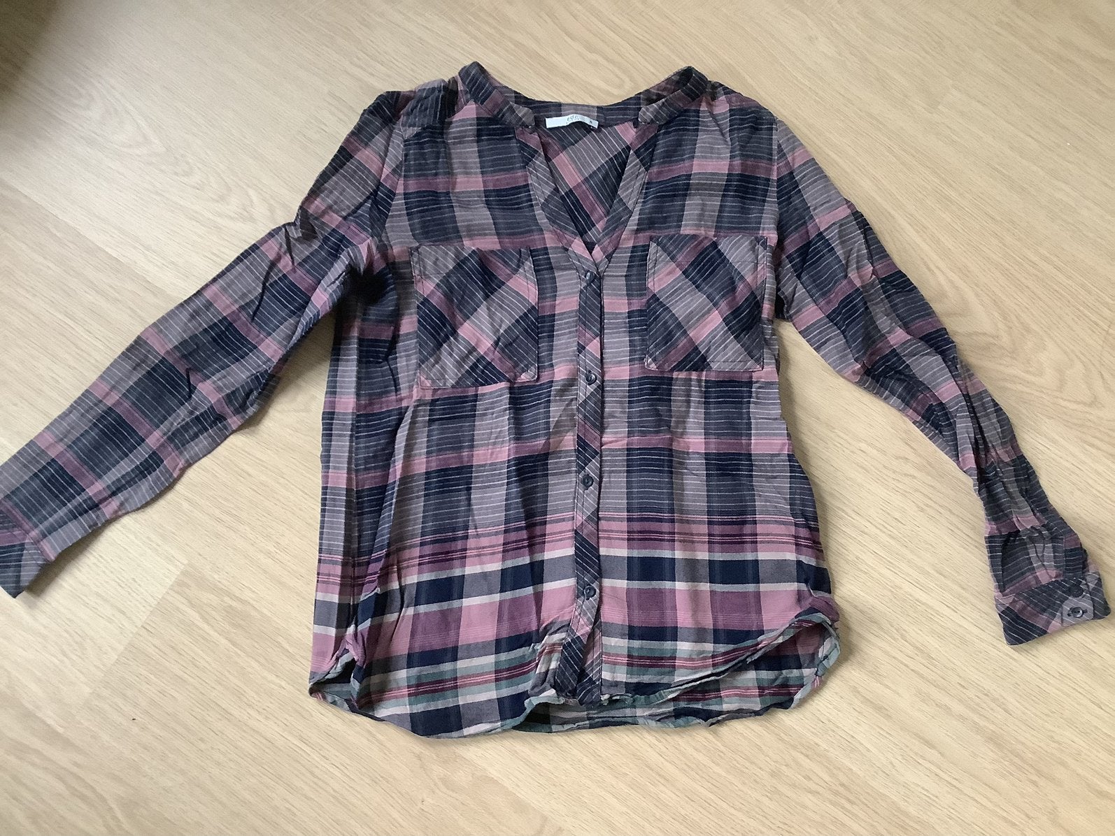 mooie geruite blouse van Esprit maat 38, Ophalen of Verzenden, Gedragen, Maat 38/40 (M), Roze