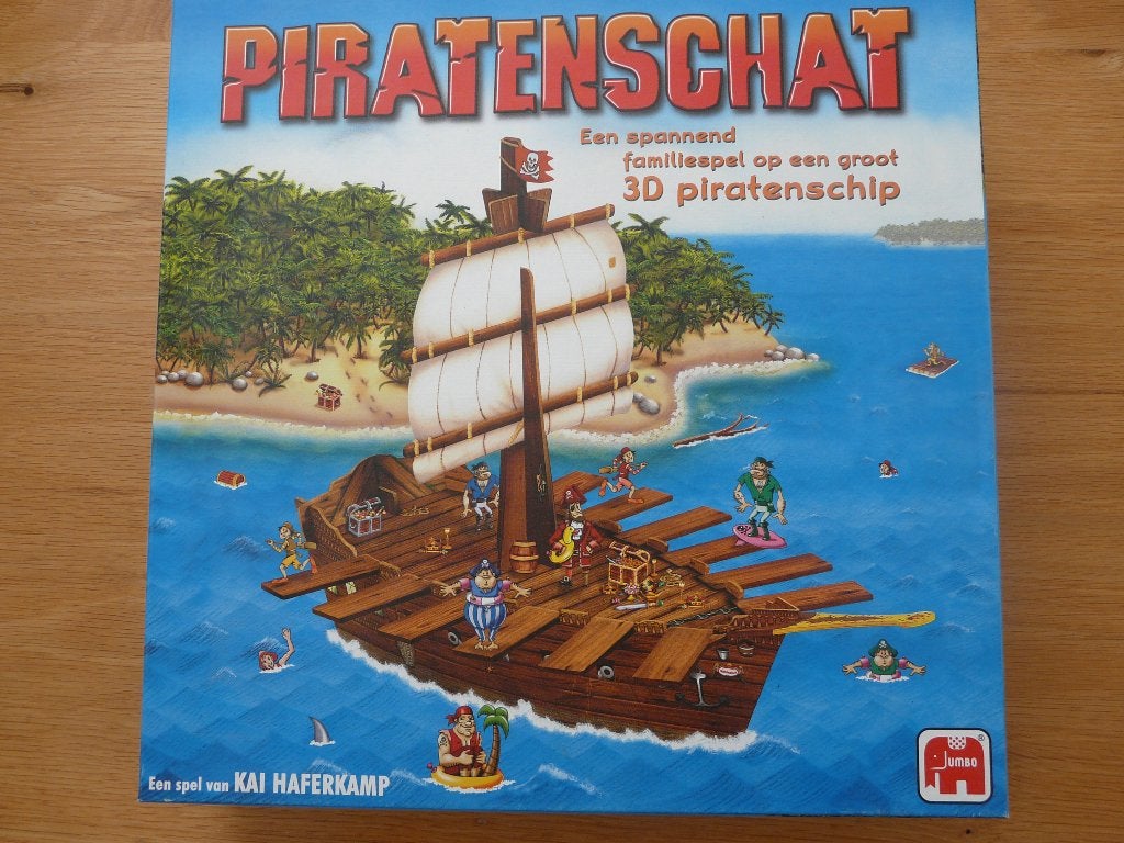 Piratenschat van Jumbo, Een of twee spelers, Ophalen of Verzenden, Zo goed als nieuw, Jumbo