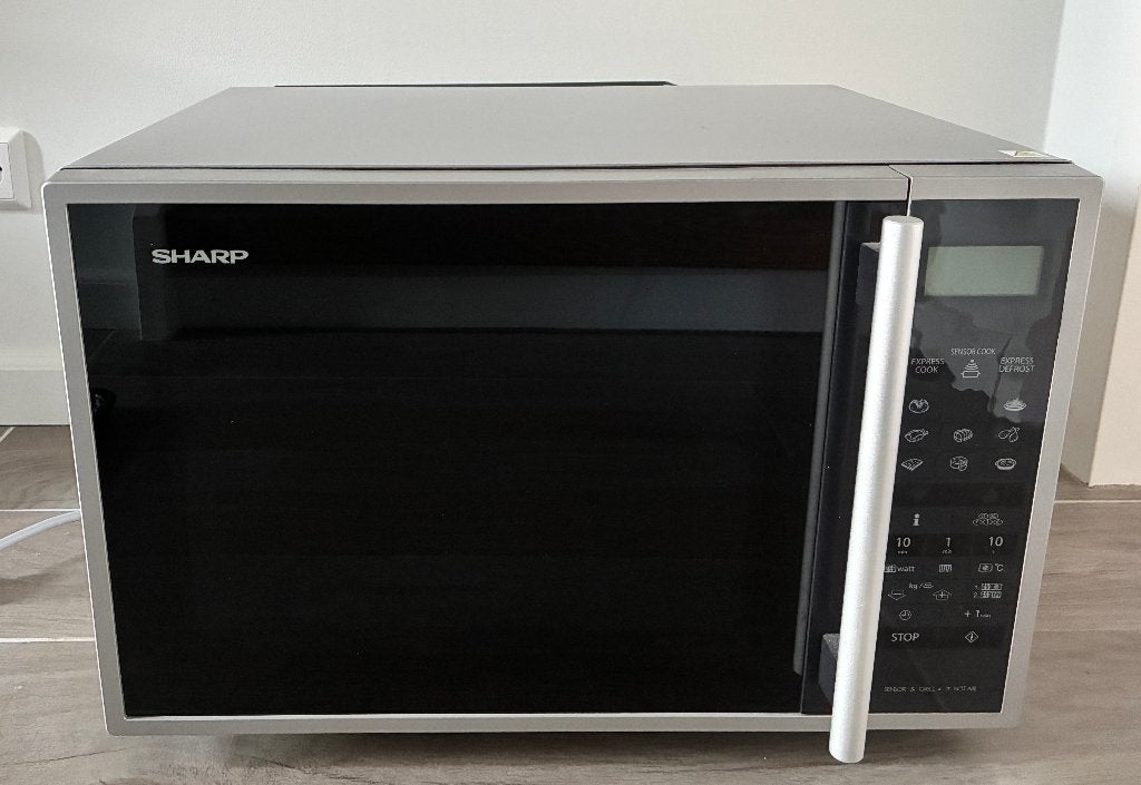 Sharp combimagnetron R961 (IN)W, Ophalen, Combimagnetron, Gebruikt, Hete lucht