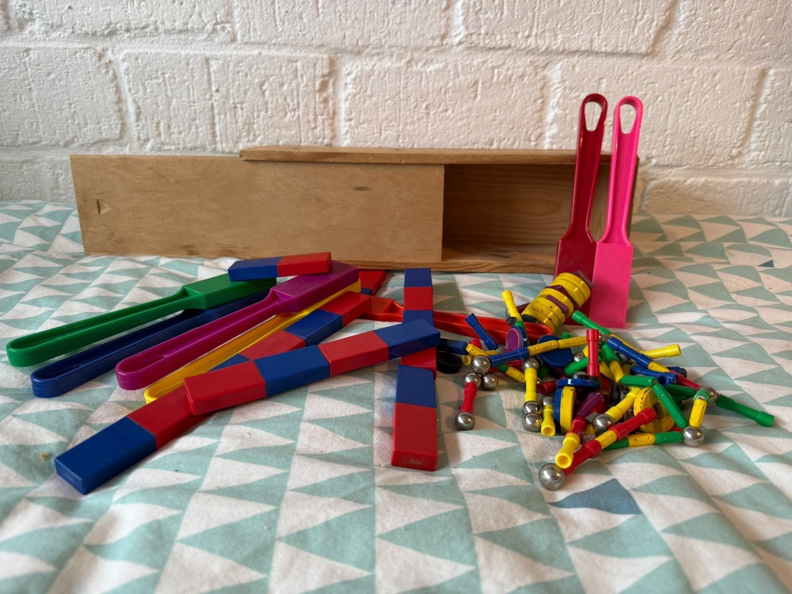 Magnetisch Bouwspeelgoed Set - Educatief & Creatief, Kinderen en Baby's, Ophalen of Verzenden, Gebruikt, Knutselen