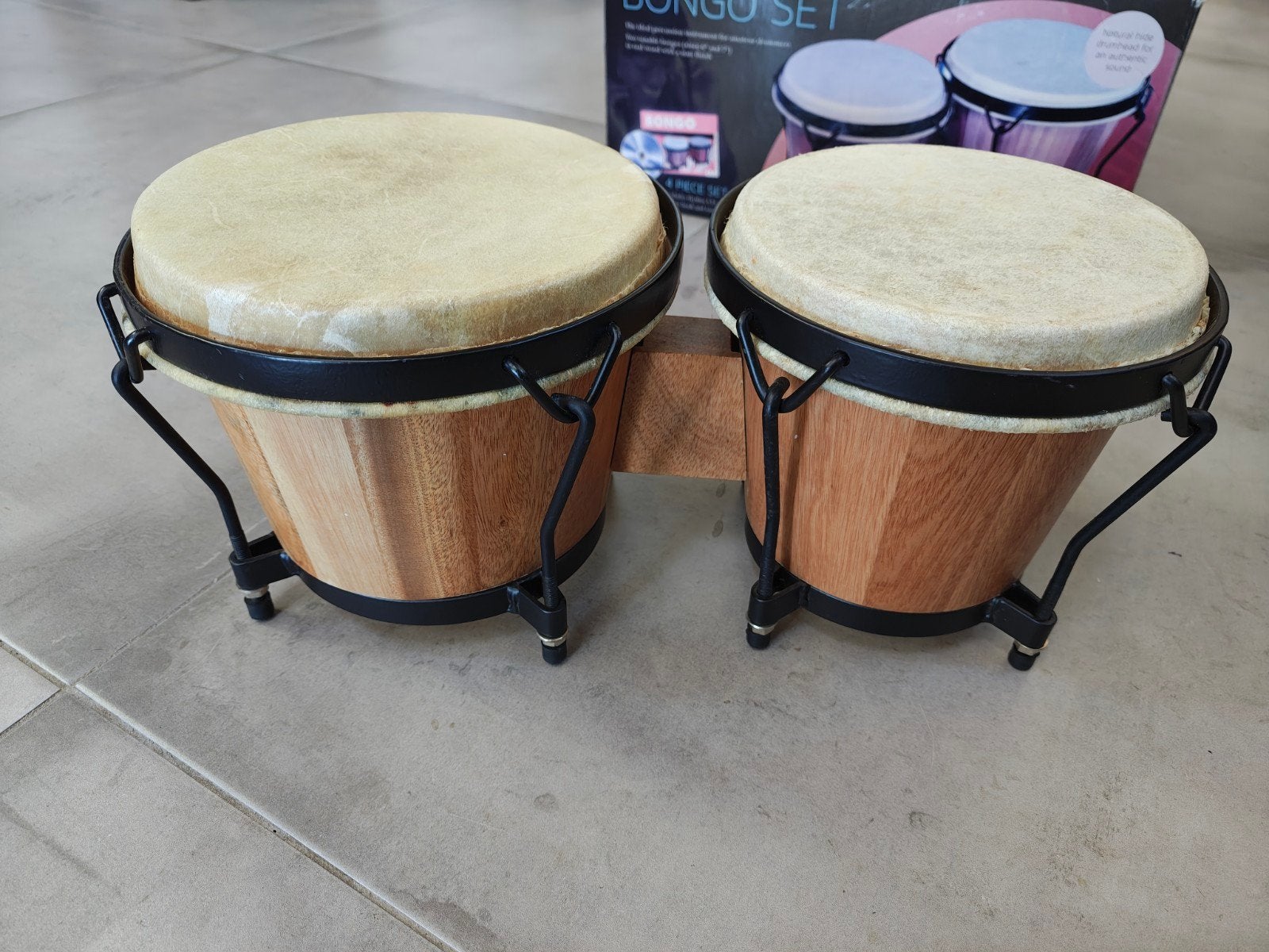 Bongo Set - nieuw, Muziek en Instrumenten, Ophalen of Verzenden, Nieuw, Trommel