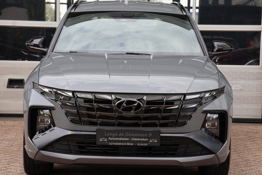 Hyundai TUCSON 1.6 T-GDI N line automaat HEV, Auto's, Gebruikt, Met garantie (alle), Hybride Elektrisch/Benzine, Tucson