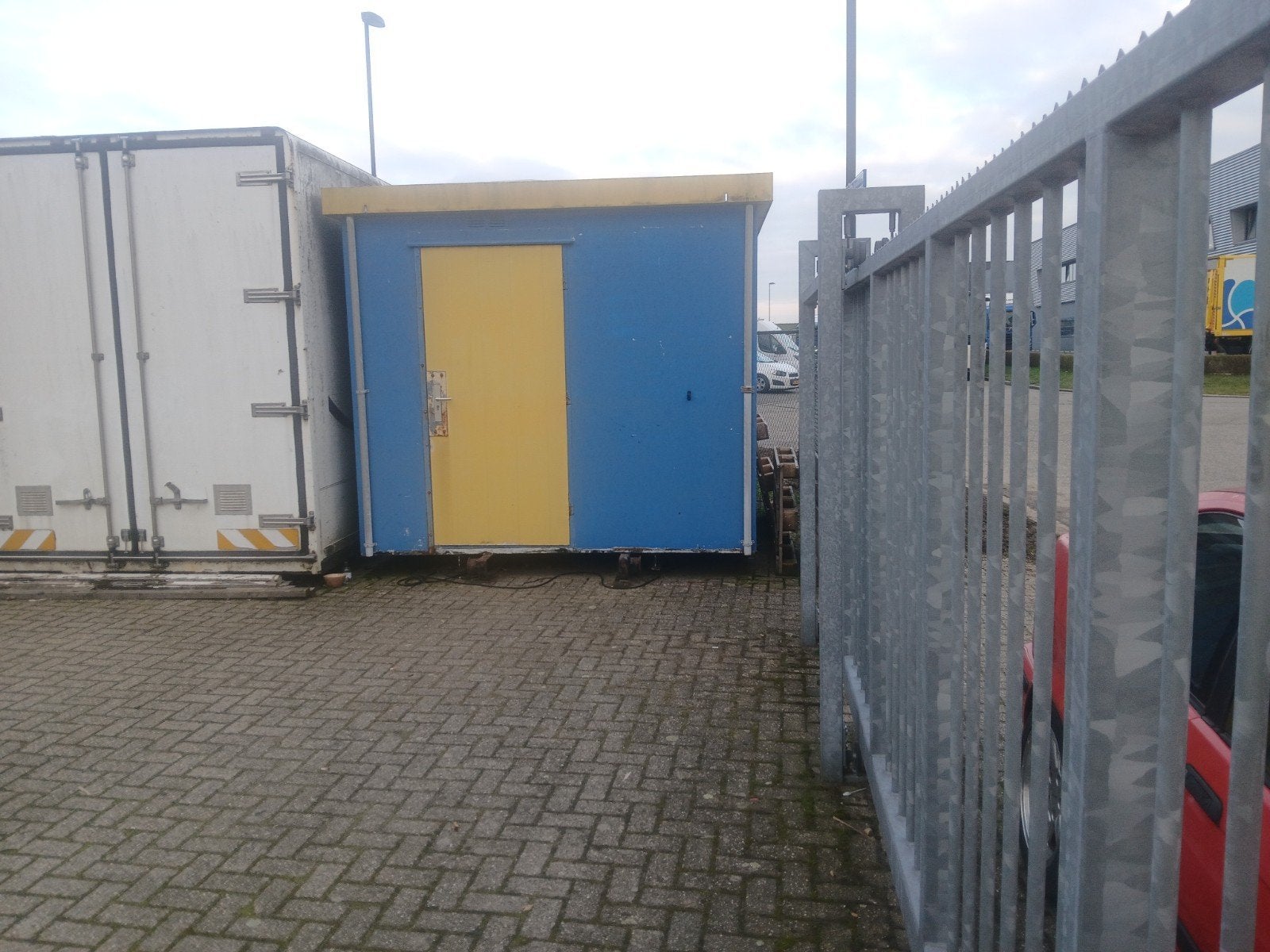 opslag container unit tehuur te huur, Ophalen of Verzenden, Gebruikt
