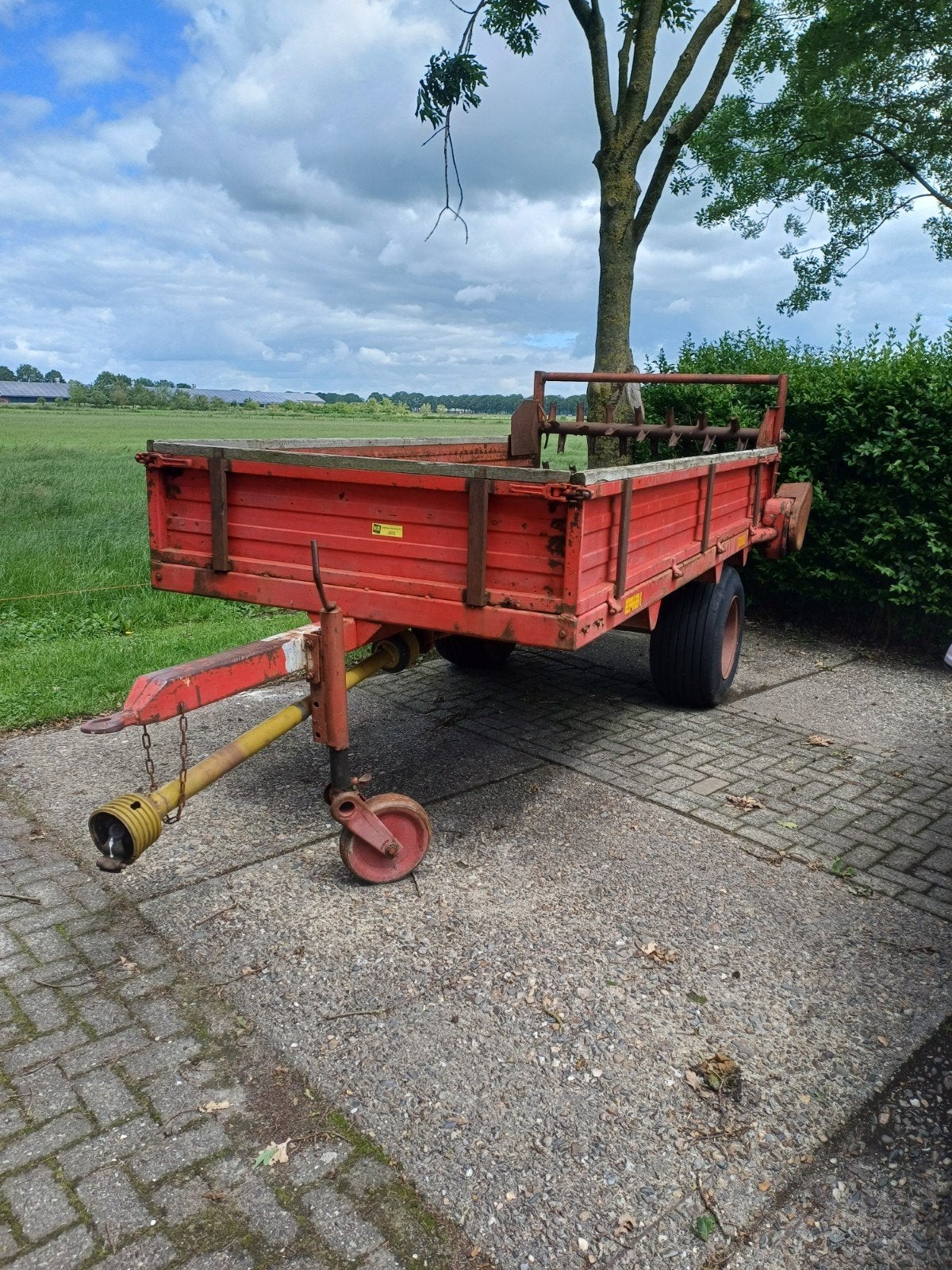 Schuitmaker Mestverspreider 4 ton, Ophalen, Akkerbouw, Overige typen