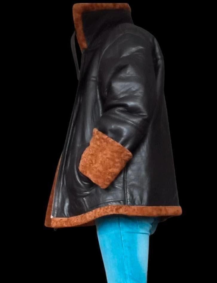 Lammy Pilotenjas Schott type B-3 BOMBERJACK,leren jas heren, Kleding | Heren, Jassen | Winter, Bruin, SCHOTT NYC-B3.Lammy, Overige maten