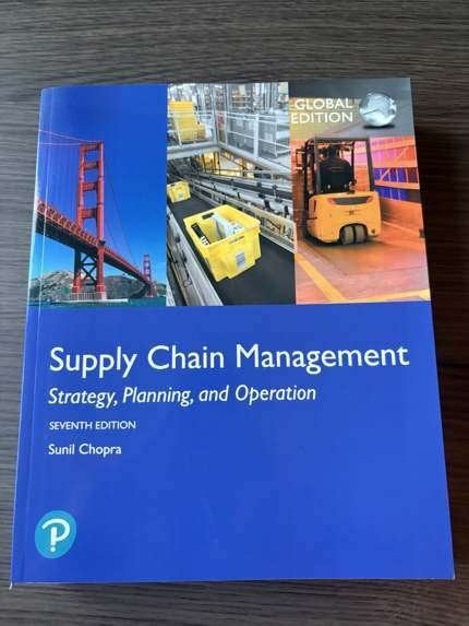 Supply Chain Management Chopra 7e Global 9781292257891, Boeken, Diverse auteurs, Zo goed als nieuw, Gamma, HBO
