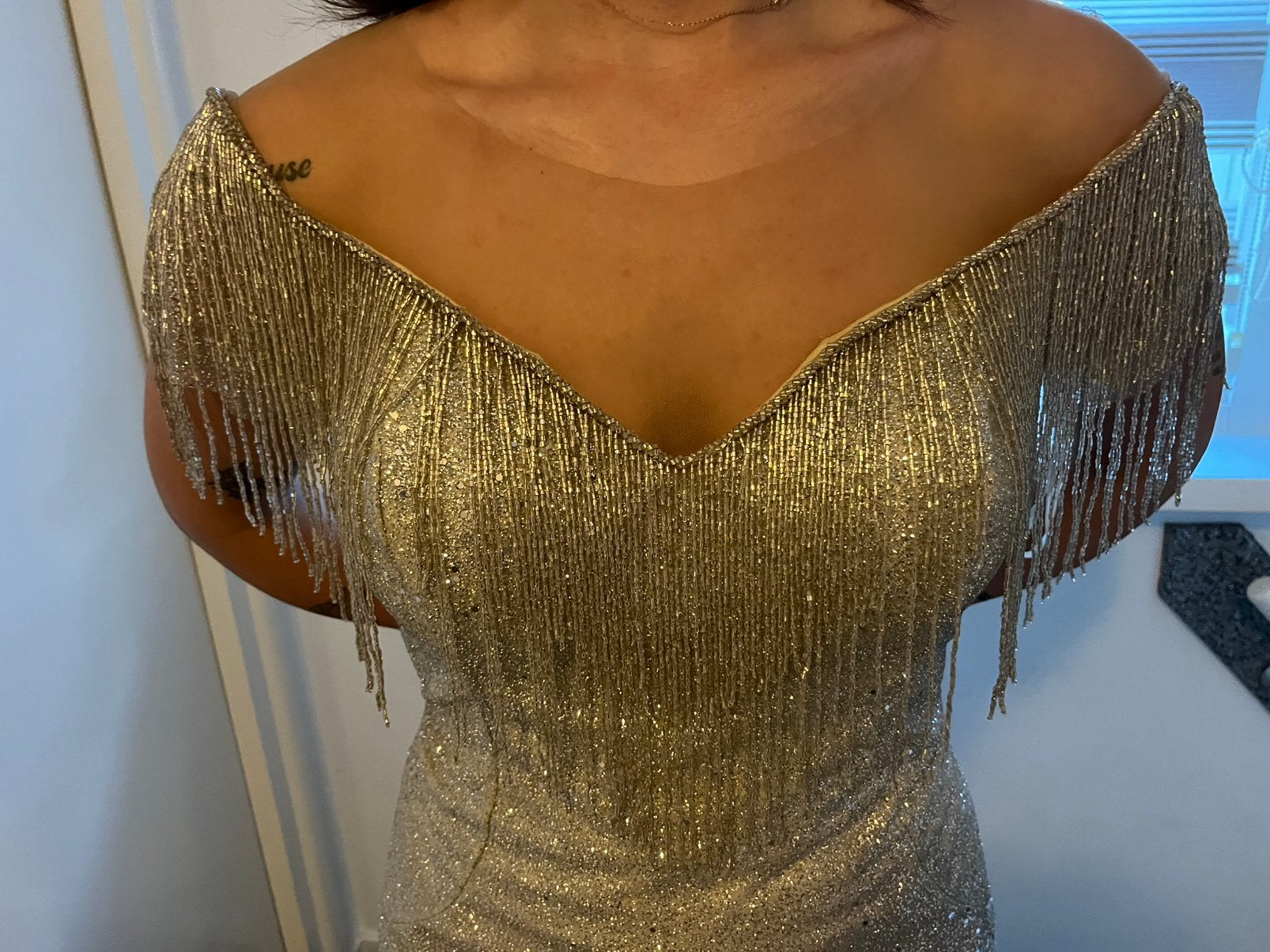 Avondjurk, Kleding | Dames, Ophalen of Verzenden, Zo goed als nieuw, Galajurk