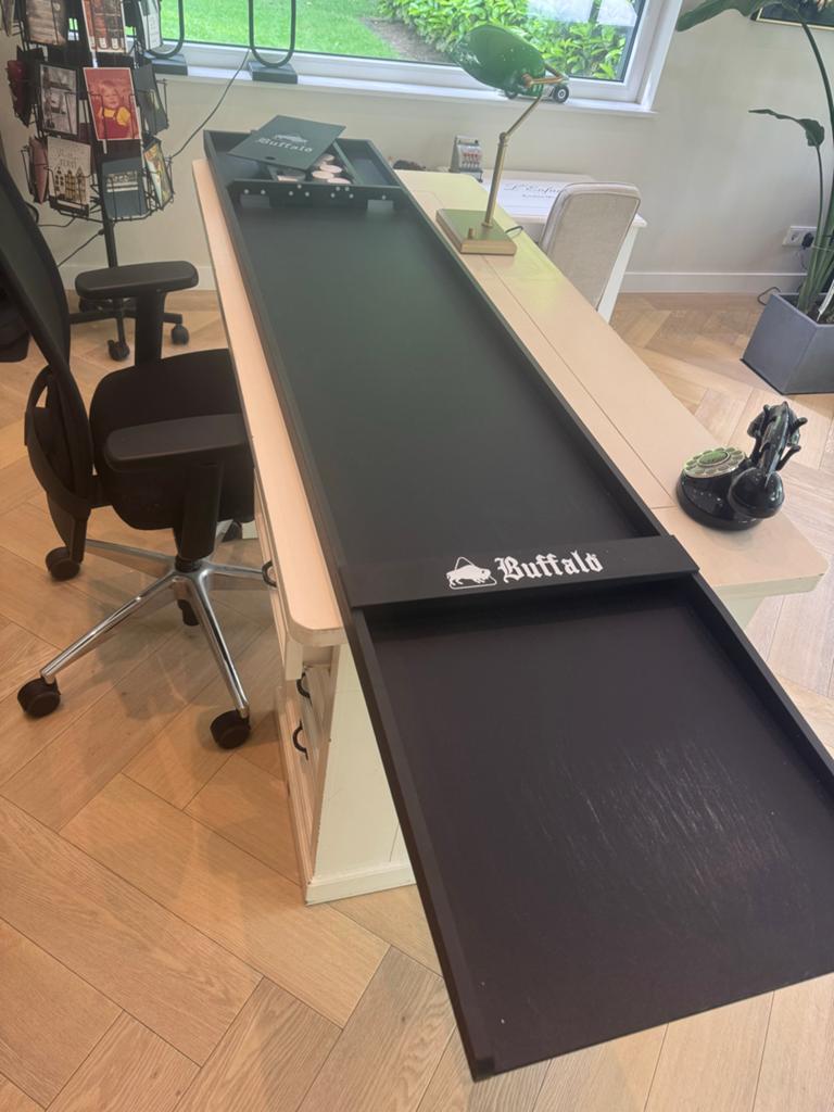 Buffalo sjoelbak - Zo goed als nieuw - 41 x 200 cm, Ophalen, Zo goed als nieuw