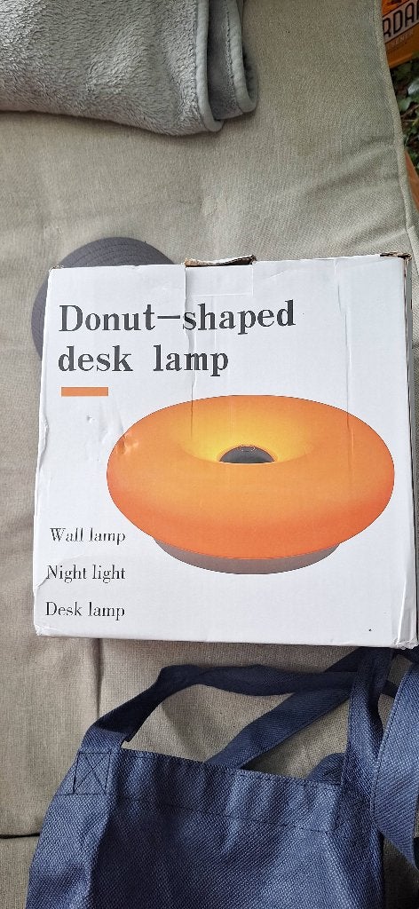 NIEUWE LAMP, USB-OPLADEN (C), Ophalen, Kunststof, Oranje, Nieuw
